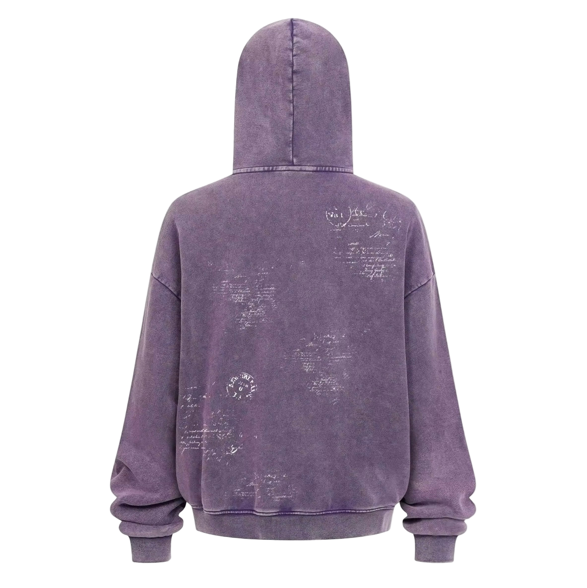 PURPLE zip-up hoodie