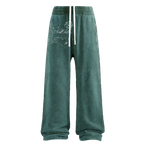 GREEN sweatpants